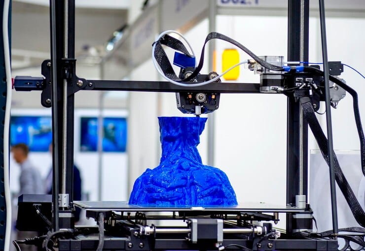 process printing object with d printer d printer printing model from molten plastic d 507658 8613