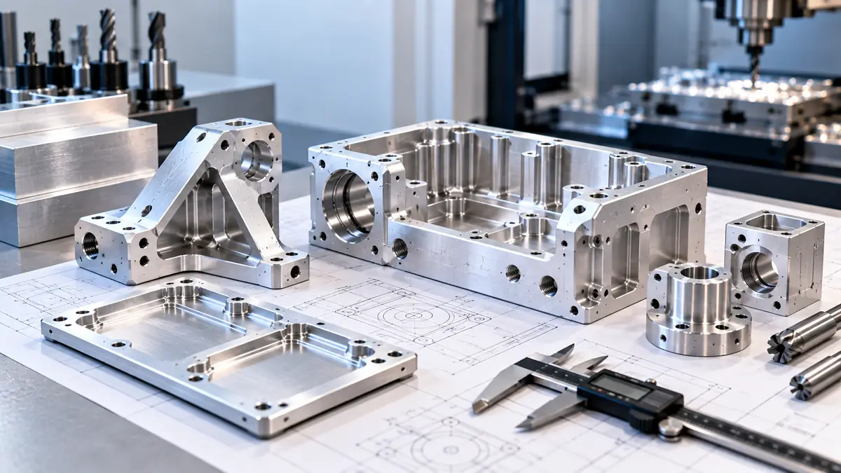 design aluminum parts cnc machining dfm