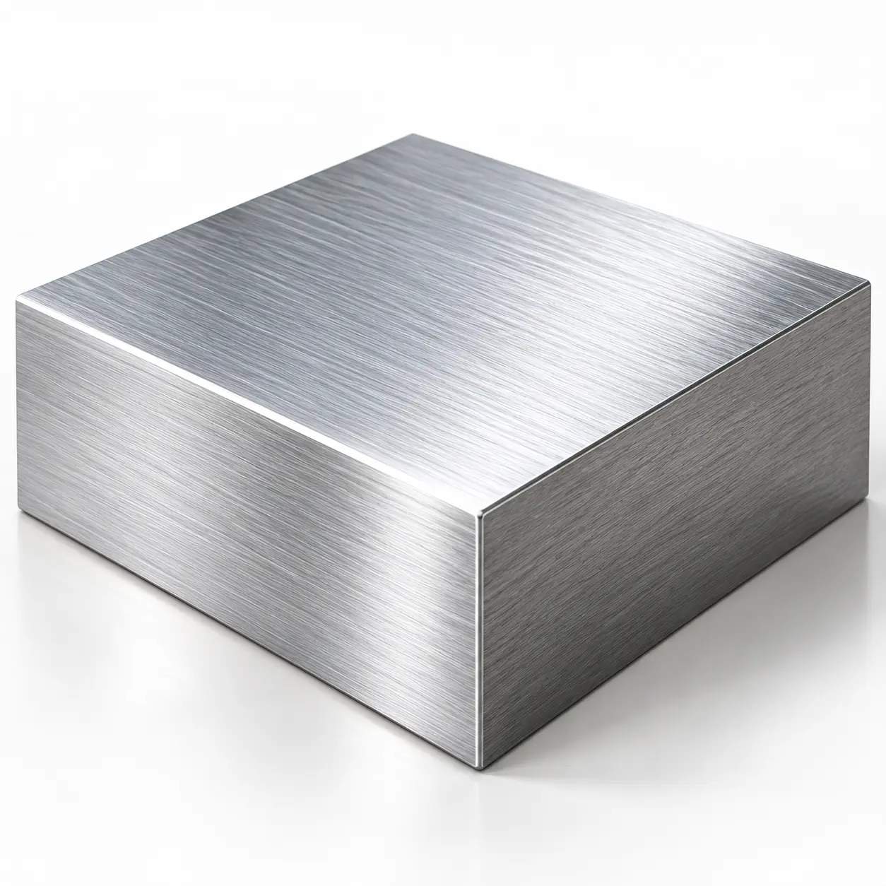 single aluminum material