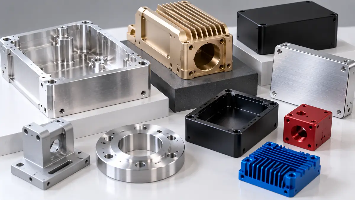 surface finishes cnc machined aluminum